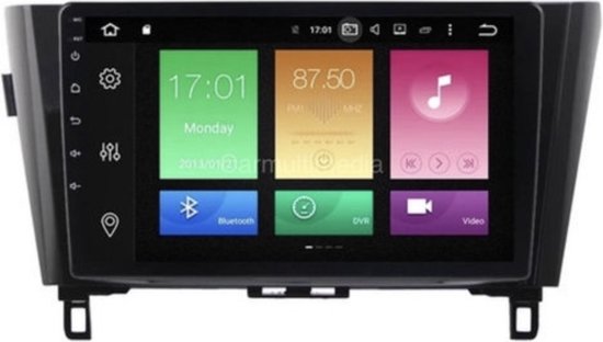 Dasaita Autoradio Bluetooth Dab für Nissan Qashqai J11 X-Trail Rouge