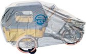 COVER UP HOC Topkwaliteit Diamond - Vogue E-Bike Carry 3 Wheel Bakfietshoes - Waterdichte ademende Bakfiets hoes met UV protectie en slotgaten