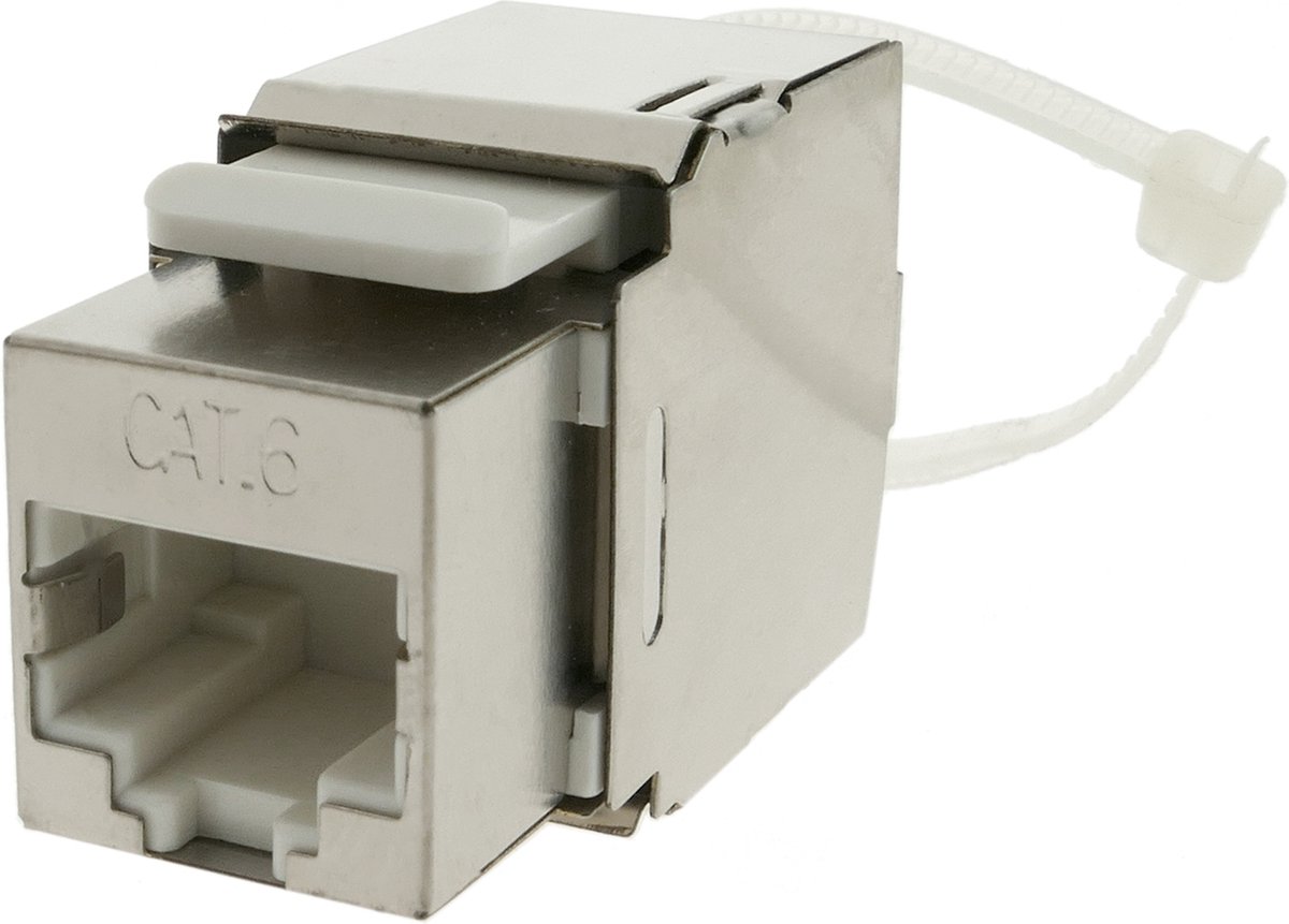 BeMatik - KeyStone RJ45 vrouwelijk naar TB110 Cat.6 FTP