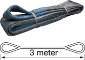 TETRA Hijsband - Werklast 4 Ton - Lengte 3 Meter - Hijsbanden - Heffen - Hijsen
