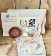 Kaas maken - mozzarella pakket - Kaasdoek - cadeau voor man - cadeau voor vrouw - DIY - cadeau - Vaderdag cadeau - Vaderdag