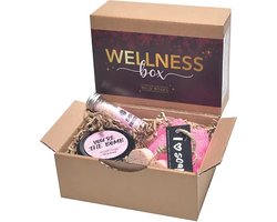 Wellness box Wild Roses - cadeau vrouw - cadeau kerst - cadeau sint - badgeschenkset