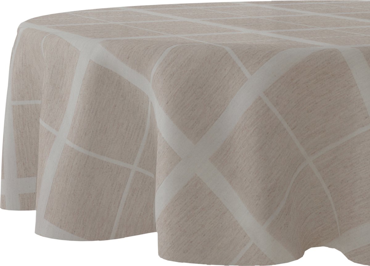 Wicotex - Tafelzeil - Tafelkleed - Kleitegels - Rond 160cm - Afneembaar - Afwasbaar