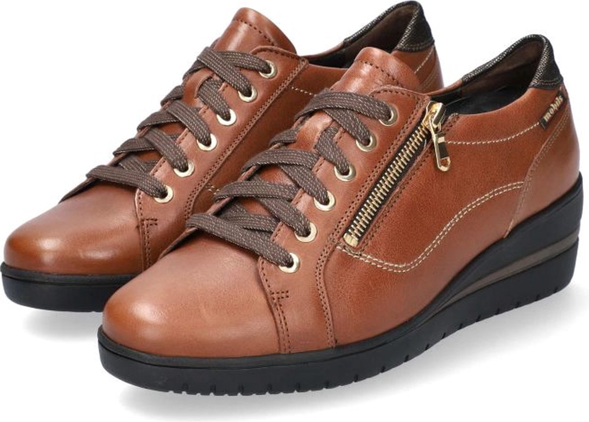 Mephisto Patsy - dames sneaker - bruin - maat 40 (EU) 6.5 (UK)
