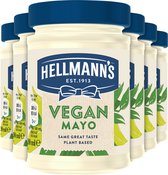 Hellmann's Vegan Mayonaise - 6 x 270 g - Voordeelverpakking