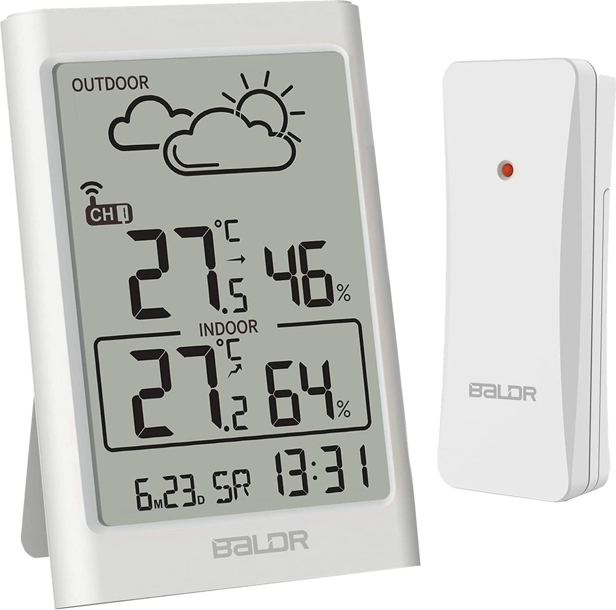 Kamerthermometer - Digitale Thermometer – Vochtigheidsmeter - Binnenthermometer