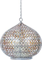 Luxform Edesse - Lampe de jardin - Lampe à DEL USB rechargeable - Bronze - Argent