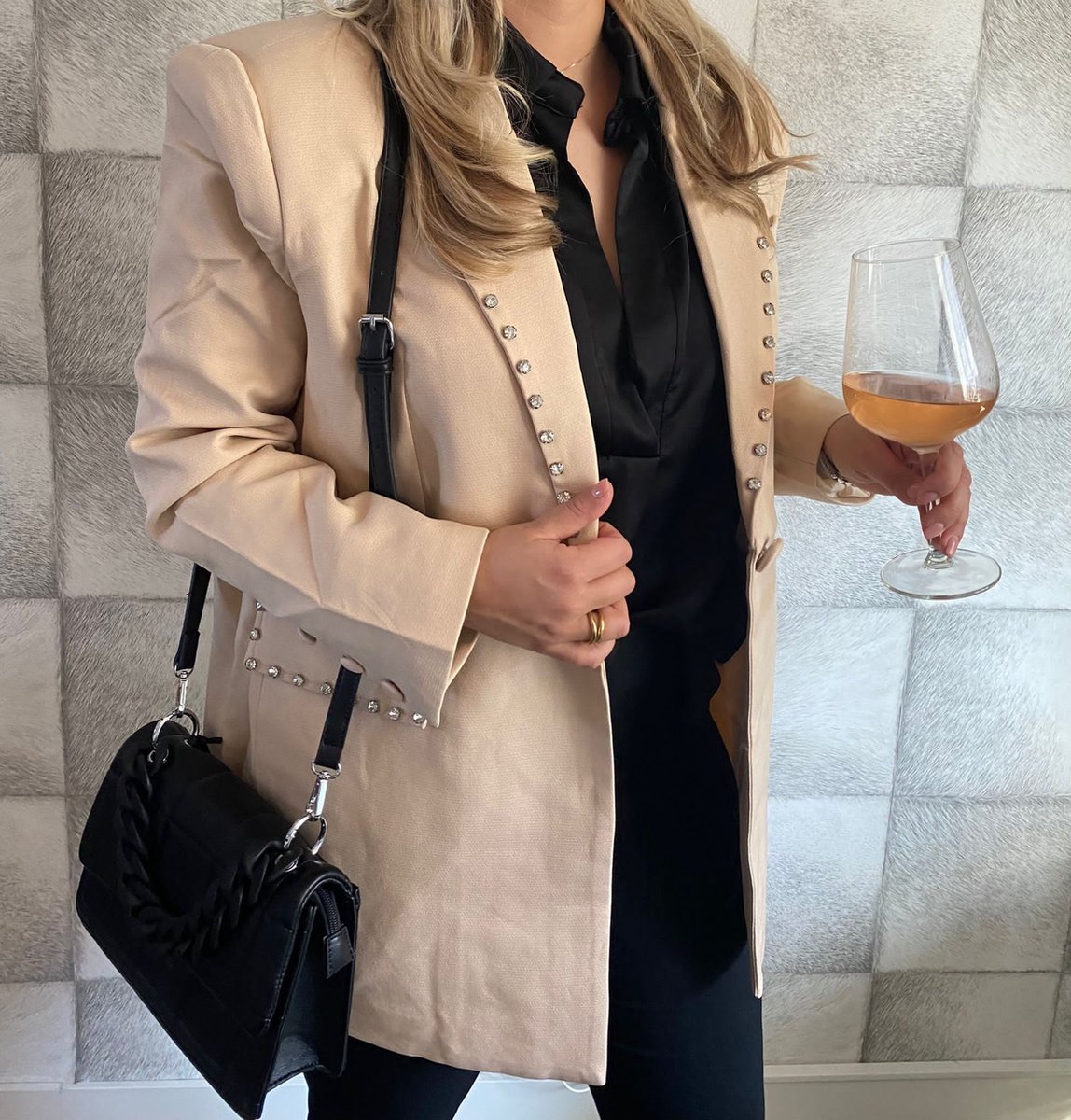 Diamond blazer