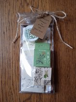 Bloemen En Planten - Cadeauset Bloemen Stickers En Papier - Hobby - Bullet Journal Stickers Set