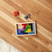 houten puzzel met meerdere vormen