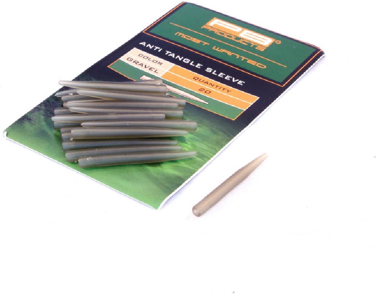 PB Products - Anti Tangle Sleeves - 20 stuks - Silt (Small)
