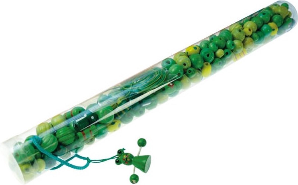 Kralen koker- houten kralen - wooden beads - Lena 32040