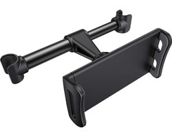 Universele houder - Hoofdsteunhouder Auto Geschikt voor: Smartphone / Tablet/ iPad/ Samsung Galaxy Tab etc. met 4,7-10,5 inch - Hoofdsteun Houder - zwart
