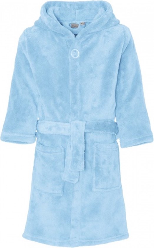 Playshoes peignoir uni bleu clair