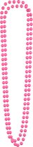 Boland - 2 Kettingen Magali roze Roze - Volwassenen - Vrouwen - Charleston - 20's - Roaring Twenties