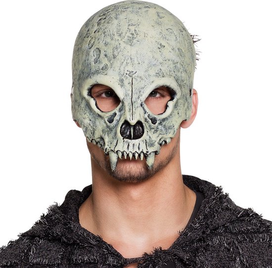 BOLAND BV - Demi-masque crâne de monstre - Masques> Halloween und  Horrormasks | bol