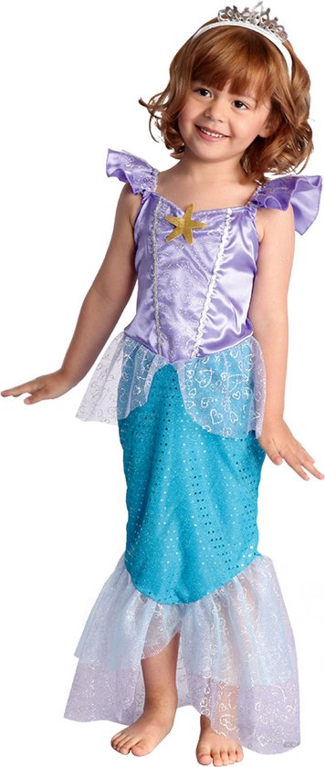 Fille Princesse Robe Petite Sirène Fille Ariel Robe Enfants Bébé Fille  Carnaval Fête Vêtements Enfants Halloween Vêtements