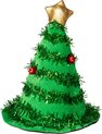 Boland - Hoed Kerstboom - Één maat - Volwassenen - Unisex - Kerst