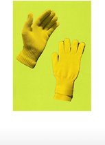 handschoen zonder vinger groen - winter handschoen - handschoen groen - handschoen met vingers