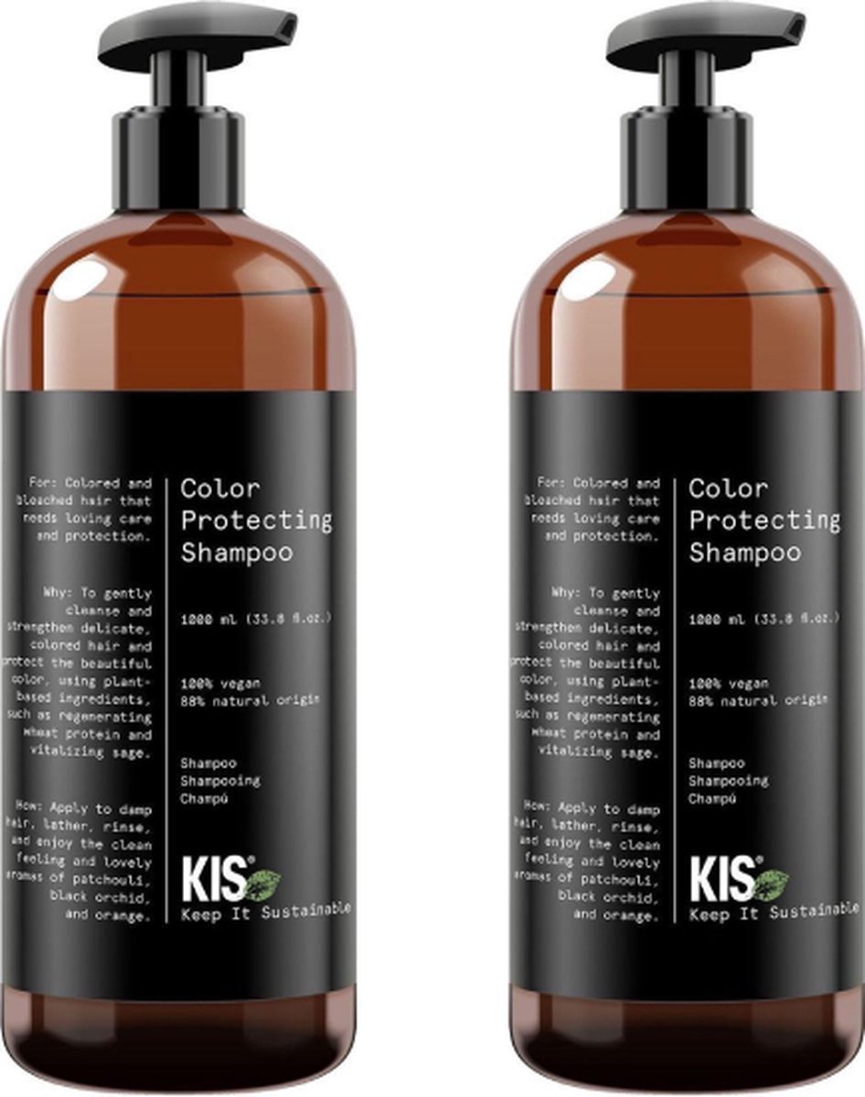 Kis Green - Color Protecting - Shampoo 2 x 1000ml