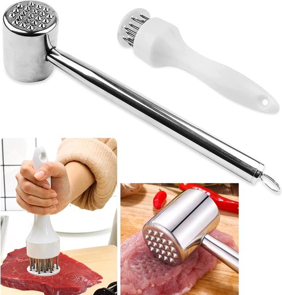 Marteau Attendrisseur de Viande Outil/poudre pour Attendrir Steak Bœuf Volaille Marteau Attendrisseur de Viande Outil/poudre pour Attendrir Steak Bœuf Volaille