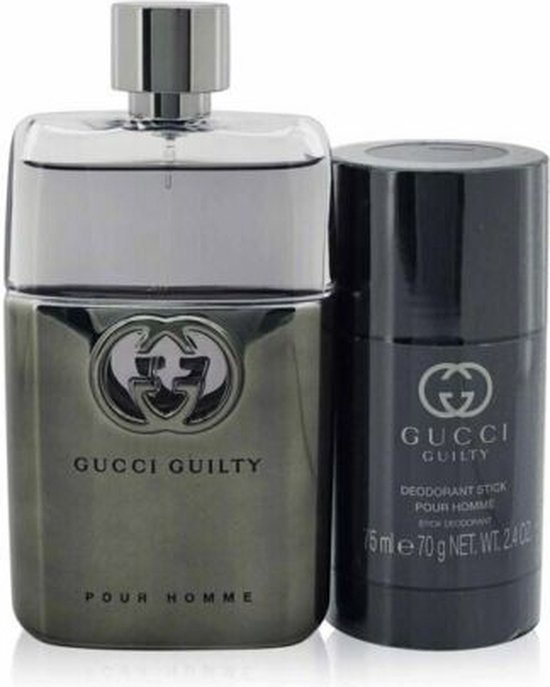 Gucci Guilty Pour Homme Edt Sp 90ml Déodorant Stick Set 75ml | bol