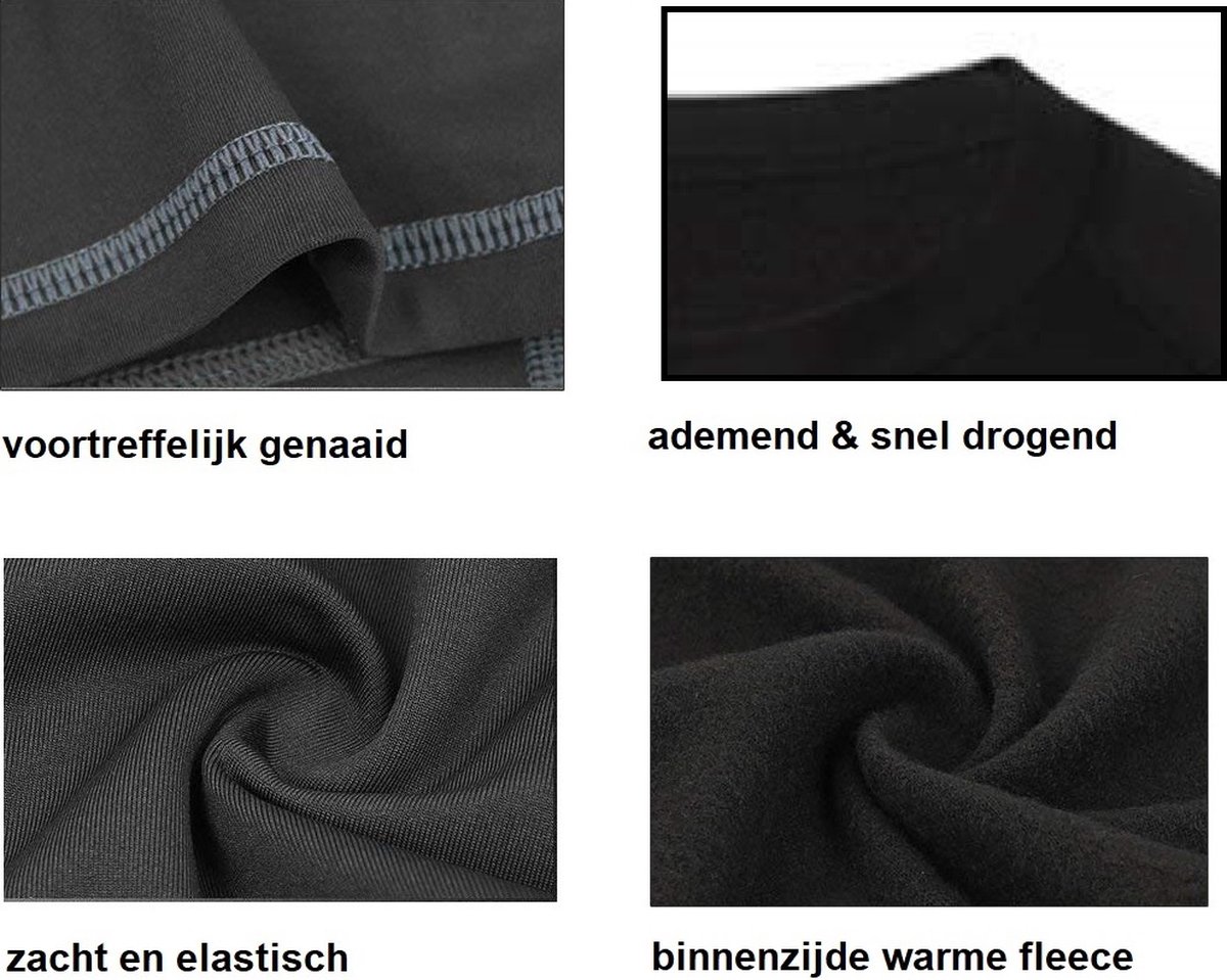 Thermo kleding set voor mannen en vrouwen. Maat S/M