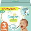 Pampers - Premium Protection - Maat 3 - Maandbox - 208 luiers