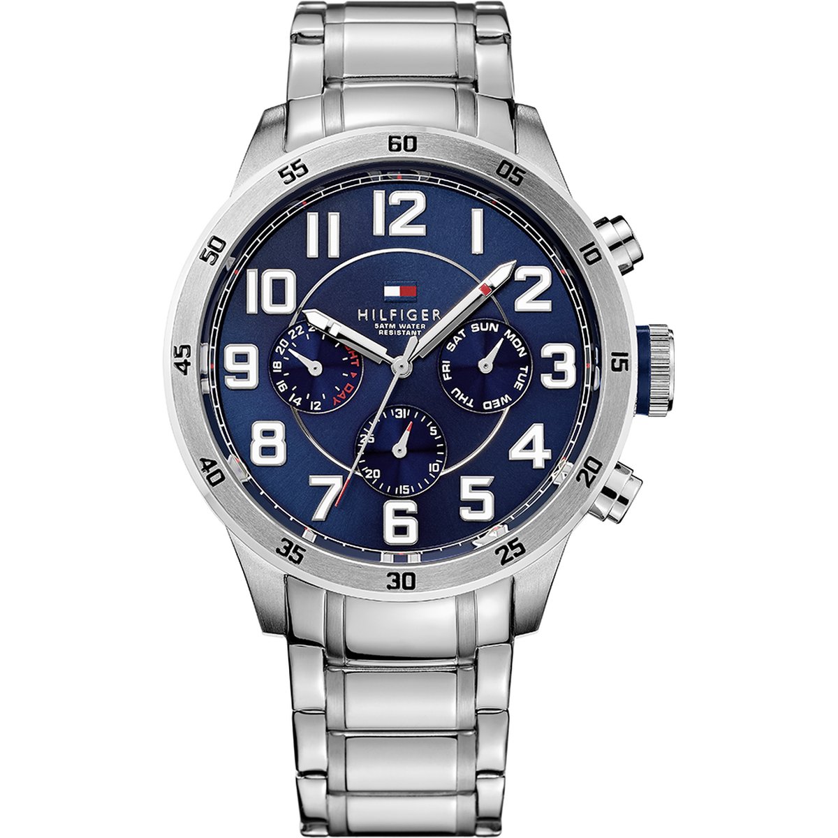 Tommy Hilfiger TH1791053 Horloge Heren - Zilver - Edelstaal