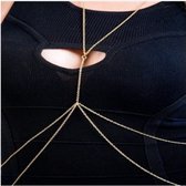 Belly chain - Buik ketting - Taille ketting - Heupketting - Buikketting - Lichaamsketting - omvang: 70CM T/M 100CM - Waist beads - Body chain - Body chain sieraden