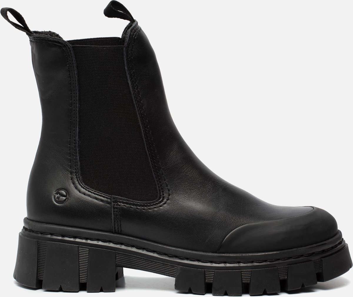 Tamaris Chelsea boots zwart Leer 182311 - Dames - Maat 39 | bol.com