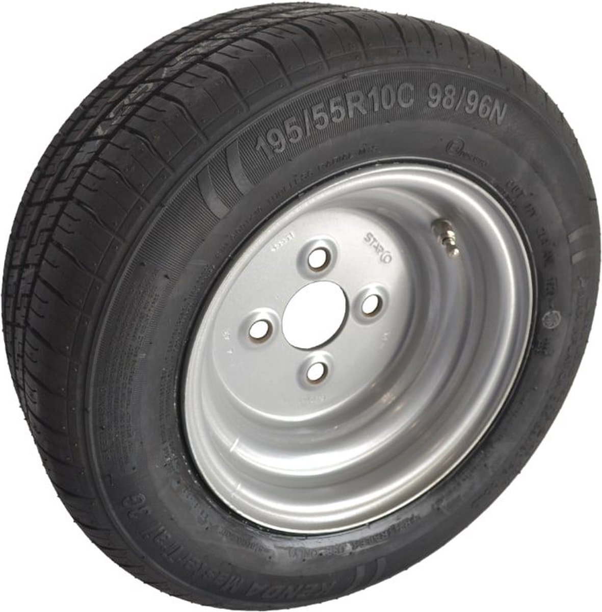 Roue complète 195/55 R10 C