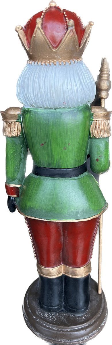 Figurine Casse-Noisette Plage 38 Cm - Décor Noël Thème Été - Bois - 3 Styles
