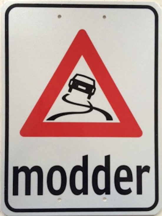 Modderbord / Kunststof / 30x40 cm / Met 2 Gaten