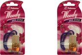 Paloma Auto geur- auto geurverspreider-2STUKS Pink Orchid-auto luchtverfrisser-auto accessories