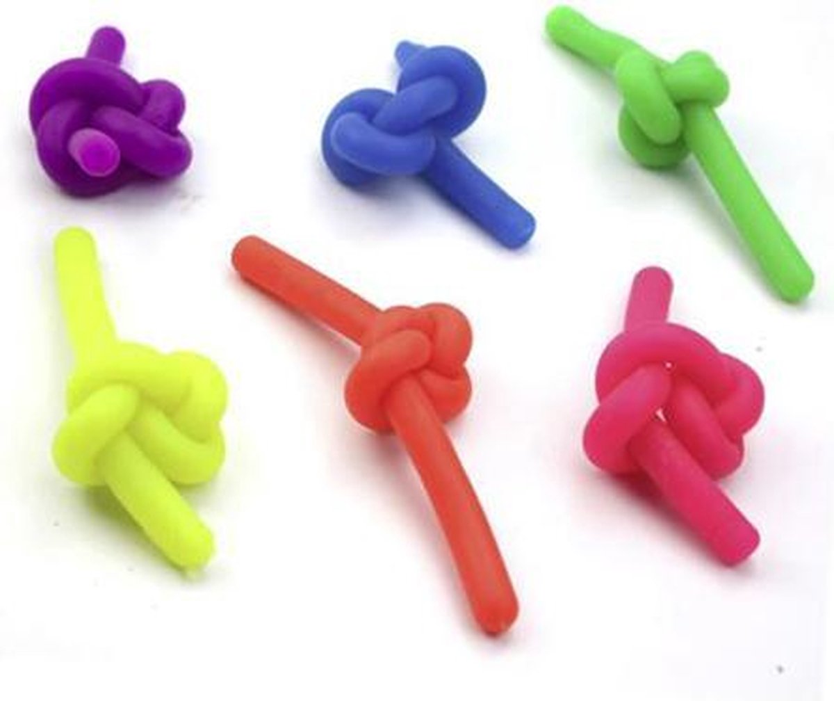 Monkey noodles | fidget toys | set van  6 stuks - Happy Shopper