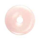 Ruben Robijn Roze kwarts donut 30 mm