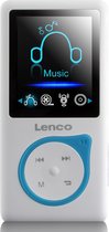 Lenco Xemio-668 Blue - MP3-Speler incl. 8GB micro SD en oordopjes - Blauw
