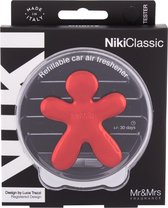 Mr & Mrs Fragrance Niki Car Chrome Red - Cherry