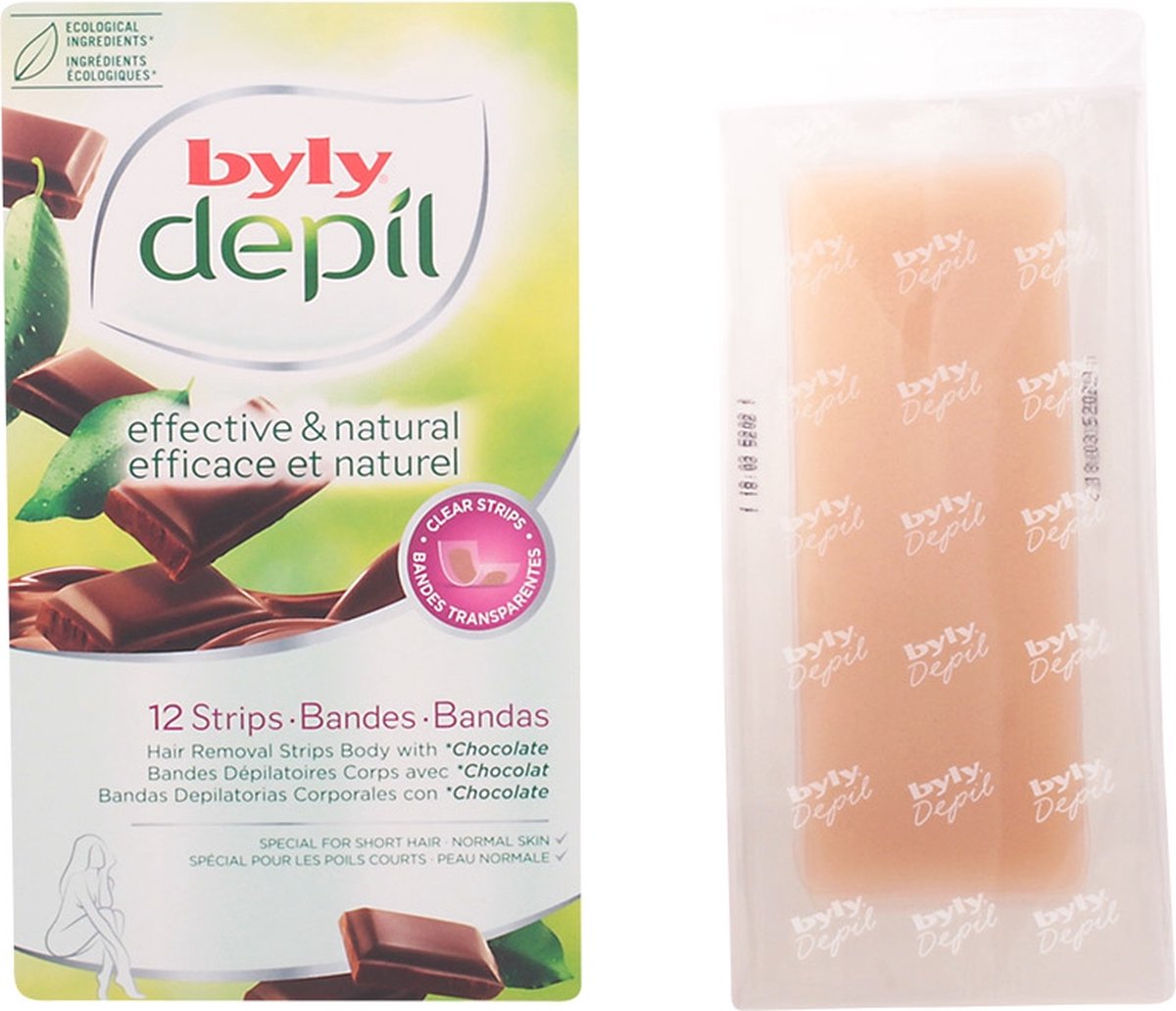 Goedkoopste Ontharingspads Lichaam Byly Depil Chocolate (12 uds