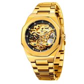 Sickst™ Men's Watch - Artemis Gold - Horloge Heren Goud