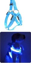 LED - Honden - Tuigje - Blauw - XS