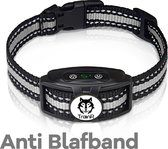 TrainR Anti Blafband - Diervriendelijk - Anti Blaf Apparaat - Grijs - Anti Blaf - Halsband - Hond - Blafband - Trainingshalsband