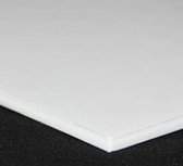 Standaard foamboard 5mm 50 x 70 cm Zijdes: Wit/Wit Kern: Wit (10 platen)