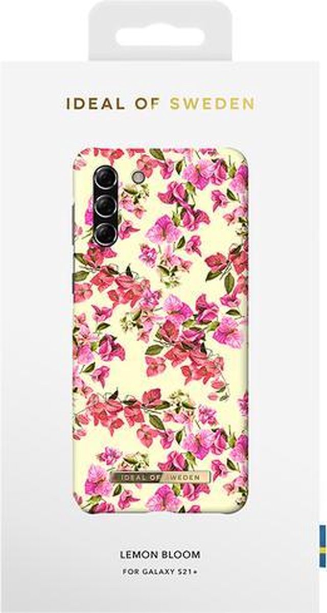 ideal of sweden fashion case geschikt voor samsung galaxy s21+ lemon bloom