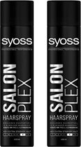 Syoss Hairspray / Haarlak - SalonPLEX - Voordeelverpakking  2 x 400 ml