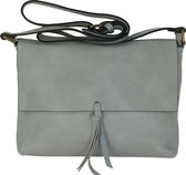 Crossbodytas met flap Flora & Co bleu claire