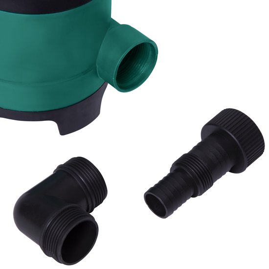 VONROC submersible / pompe à eau VONROC 400W - 8000l / h - Pour eau sale et propre - Avec flotteur