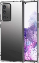 DrPhone Samsung NOTE 20 TPU Hoesje - Siliconen Bumper Case met Verstevigde randen – transparant