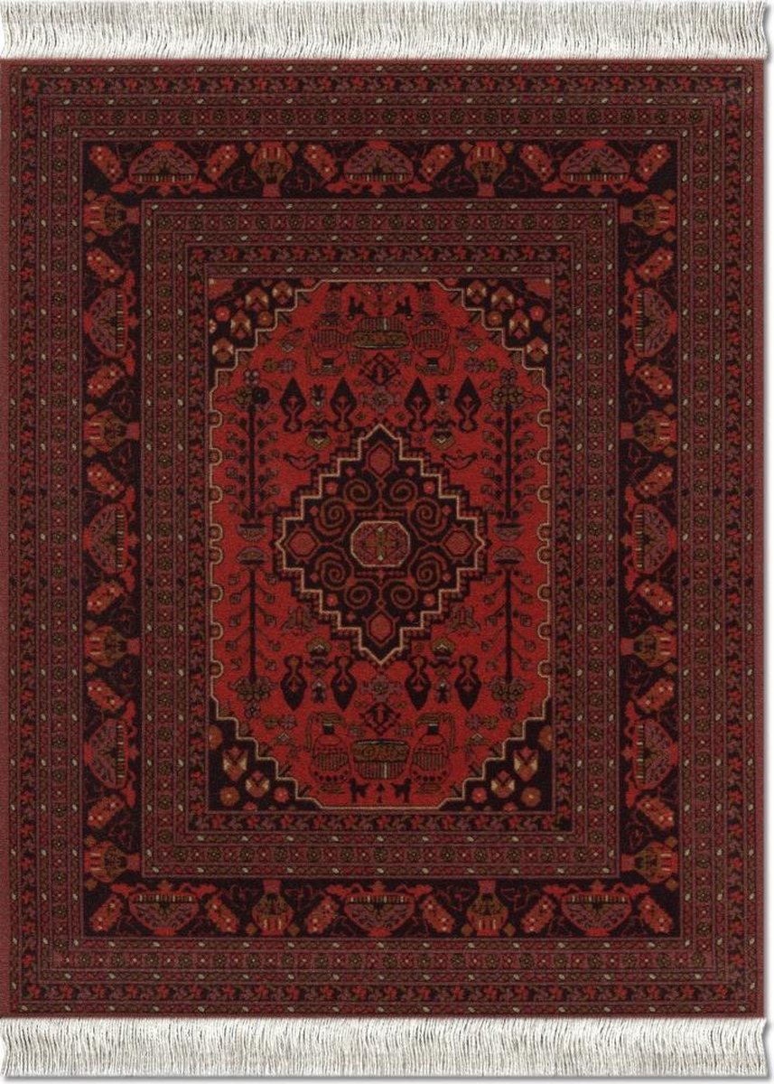 Muismat tapijt the antique-red afghanistan